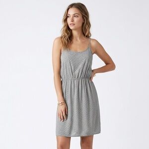 Old Navy Black and White Spaghetti Strap Sundress